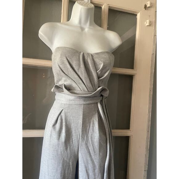 Michael Costello x REVOLVE - Helen Strapless Jumpsuit - Picture 8 of 11